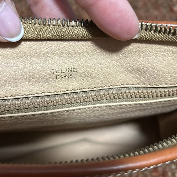 SOLD❤️Authentic Vintage Celine Macadam Small clutch - Picture 11 of 15